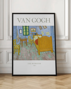 Tablou înramat „The Bedroom” de Vincent Van Gogh