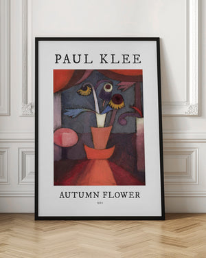 Tablou înramat „Autumn Flower 1922” de Paul Klee
