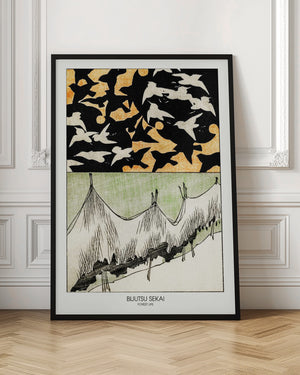 Tablou înramat „Forest Life” de Bijutsu Sekai