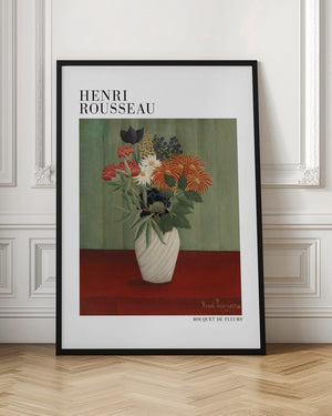 Tablou înramat „Bouquet De Fleurs” de Henri Rousseau