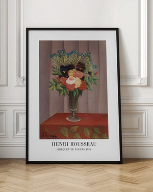 Tablou înramat „Bouquet De Fleurs 1910” de Henri Rousseau