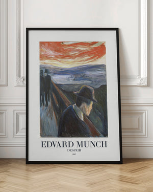 Tablou înramat „Despair” de Edvard Munch