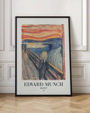 Tablou înramat „Skriet (The Scream)” de Edvard Munch