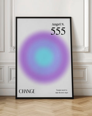 Tablou înramat „Angel Number 555” de Amélie