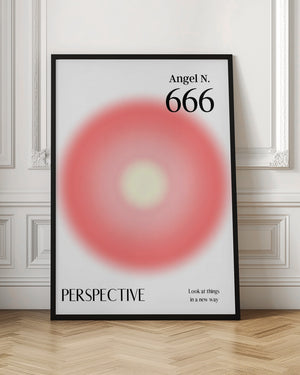 Tablou înramat „Angel Number 666” de Amélie