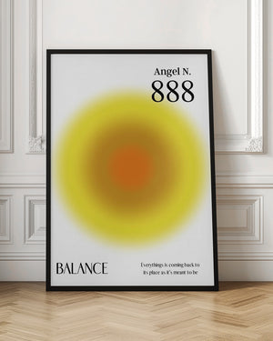 Tablou înramat „Angel Number 888” de Amélie