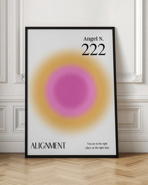 Tablou înramat „Angel Number 222” de Amélie