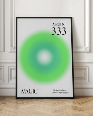 Tablou înramat „Angel Number 333” de Amélie