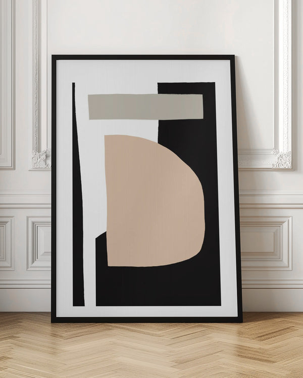 Tablou înramat „Abstract Layers” de uplusmestudio