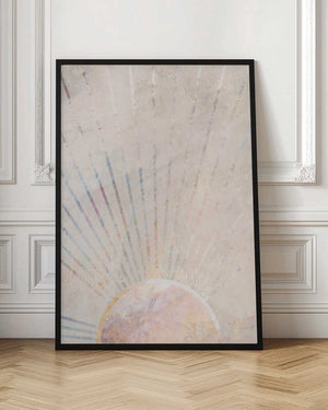 Tablou înramat „Morning Boho Sun Rays” de Sarah Manovski