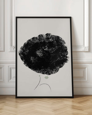Tablou înramat „Green Lips” de Pictufy Studio II