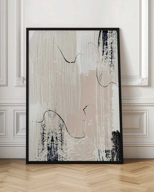 Tablou înramat „Brush strokes-1” de Sally Ann Moss