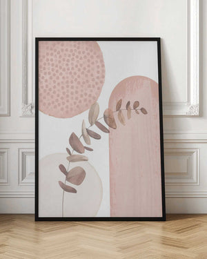 Tablou înramat „boho pink-3” de Sally Ann Moss