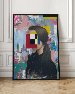 Tablou înramat „Girl 1” de Famous When Dead