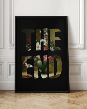Tablou înramat „The End” de Famous When Dead