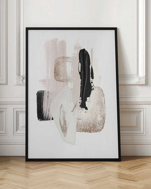 Tablou înramat „Brush Strokes-1” de Sally Ann Moss