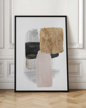 Tablou înramat „Brush Strokes-4” de Sally Ann Moss