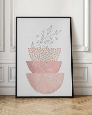 Tablou înramat „Love Pink-3” de Sally Ann Moss
