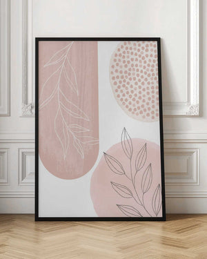 Tablou înramat „Love Pink-2” de Sally Ann Moss
