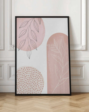 Tablou înramat „Love Pink-1” de Sally Ann Moss