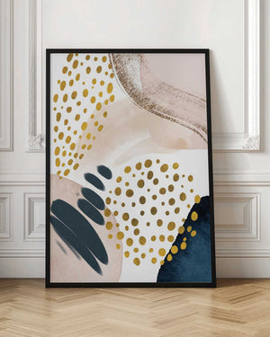 Tablou înramat „Smooth Abstract-1” de Sally Ann Moss
