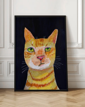 Tablou înramat „Ginger Cat” de Sharyn Bursic