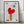 Tablou înramat „It's All Love '69 Heart Greige” de Frances Collett