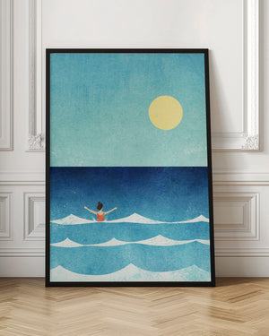 Tablou înramat „Sea Swim ii” de longwayhome