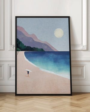Tablou înramat „Surf Beach” de longwayhome