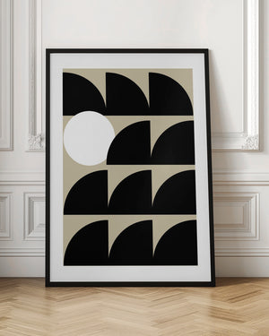 Tablou înramat „Surfers Sun Biscuit” de Frances Collett