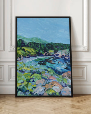 Tablou înramat „Point Lobos” de Pauline Wegman | Key and Sea Creative
