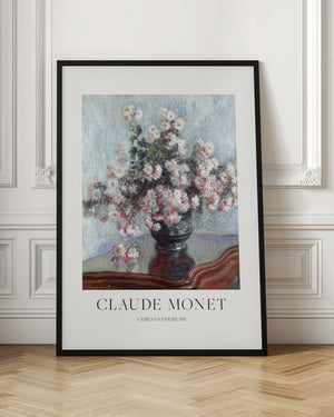 Tablou înramat „Chrysanthemums” de Claude Monet