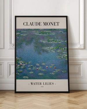 Tablou înramat „Water Lilies” de Claude Monet