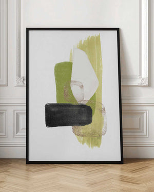 Tablou înramat „Green Dream-3” de Sally Ann Moss