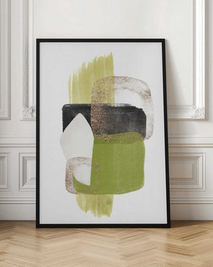 Tablou înramat „Green Dream-2” de Sally Ann Moss
