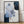 Tablou înramat „Floral Blue-1” de Sally Ann Moss