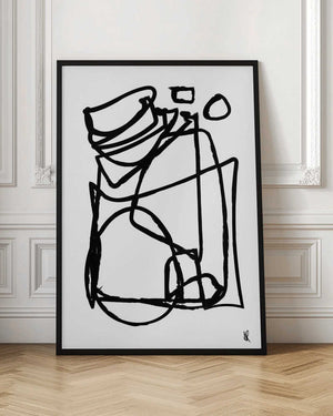 Tablou înramat „Cycling” de Dan Hobday