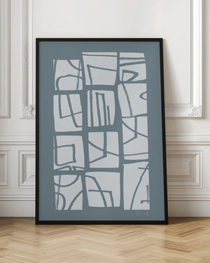 Tablou înramat „Shapes and Lines” de Dan Hobday