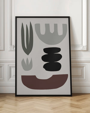 Tablou înramat „Shapes” de Dan Hobday