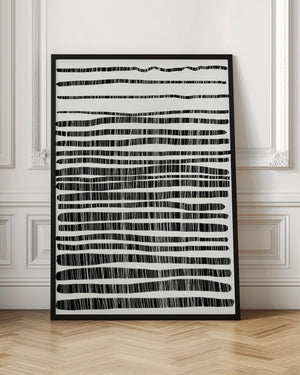 Tablou înramat „Lines” de Dan Hobday