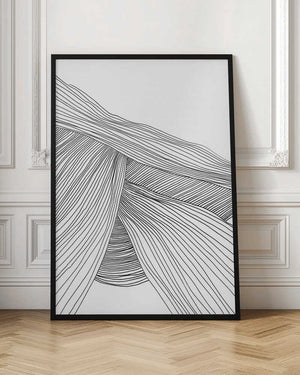 Tablou înramat „Waves” de Dan Hobday
