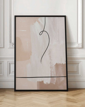 Tablou înramat „Creamy-3” de Sally Ann Moss