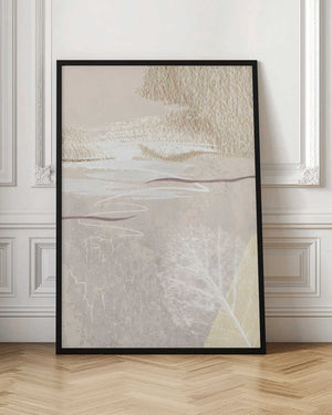 Tablou înramat „Calm Ivory-3” de Sally Ann Moss