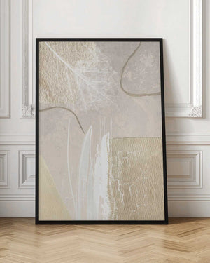 Tablou înramat „Calm Ivory-2” de Sally Ann Moss