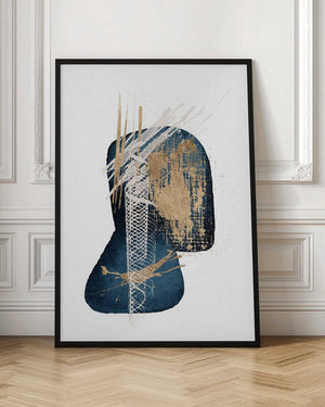 Tablou înramat „Stunning Blue-3” de Sally Ann Moss