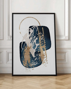 Tablou înramat „Stunning  Blue-2” de Sally Ann Moss
