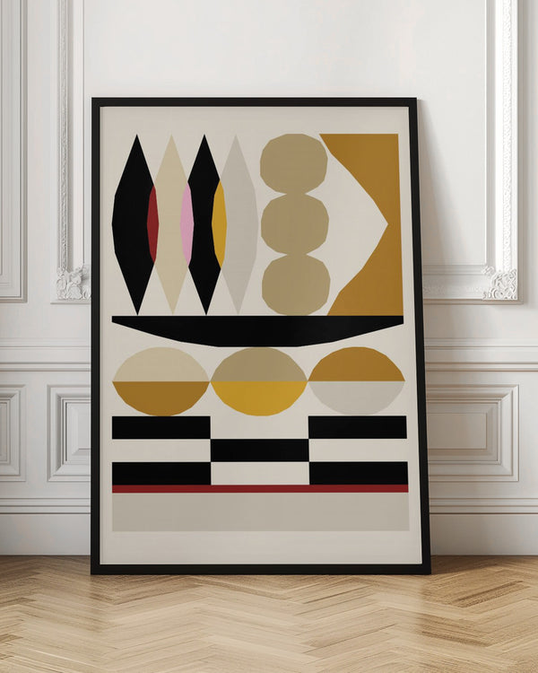 Tablou înramat „Abstract composition 25” de NKTN