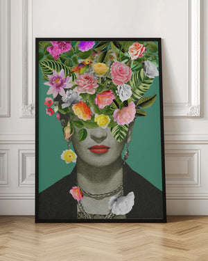 Tablou înramat „Floral Frida” de Frida Floral Studio