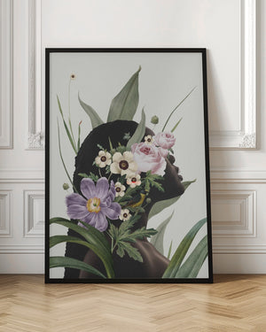 Tablou înramat „Purple flower” de Frida Floral Studio