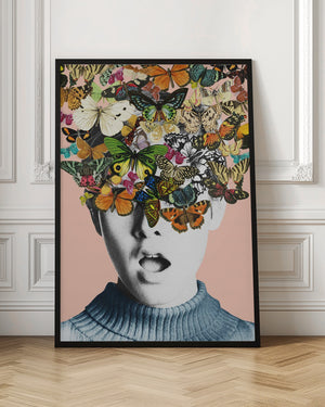 Tablou înramat „Twiggy surprise” de Frida Floral Studio